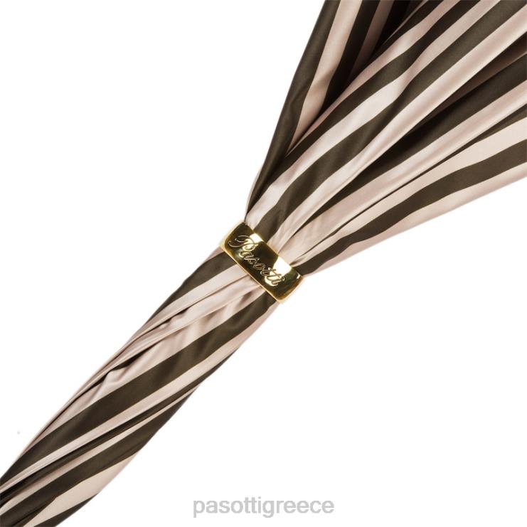 ομπρέλα | PASOTTI 189 21352-2 z1 - κλασική κομψή ριγέ ομπρέλα 2N6B8475 γυναίκες